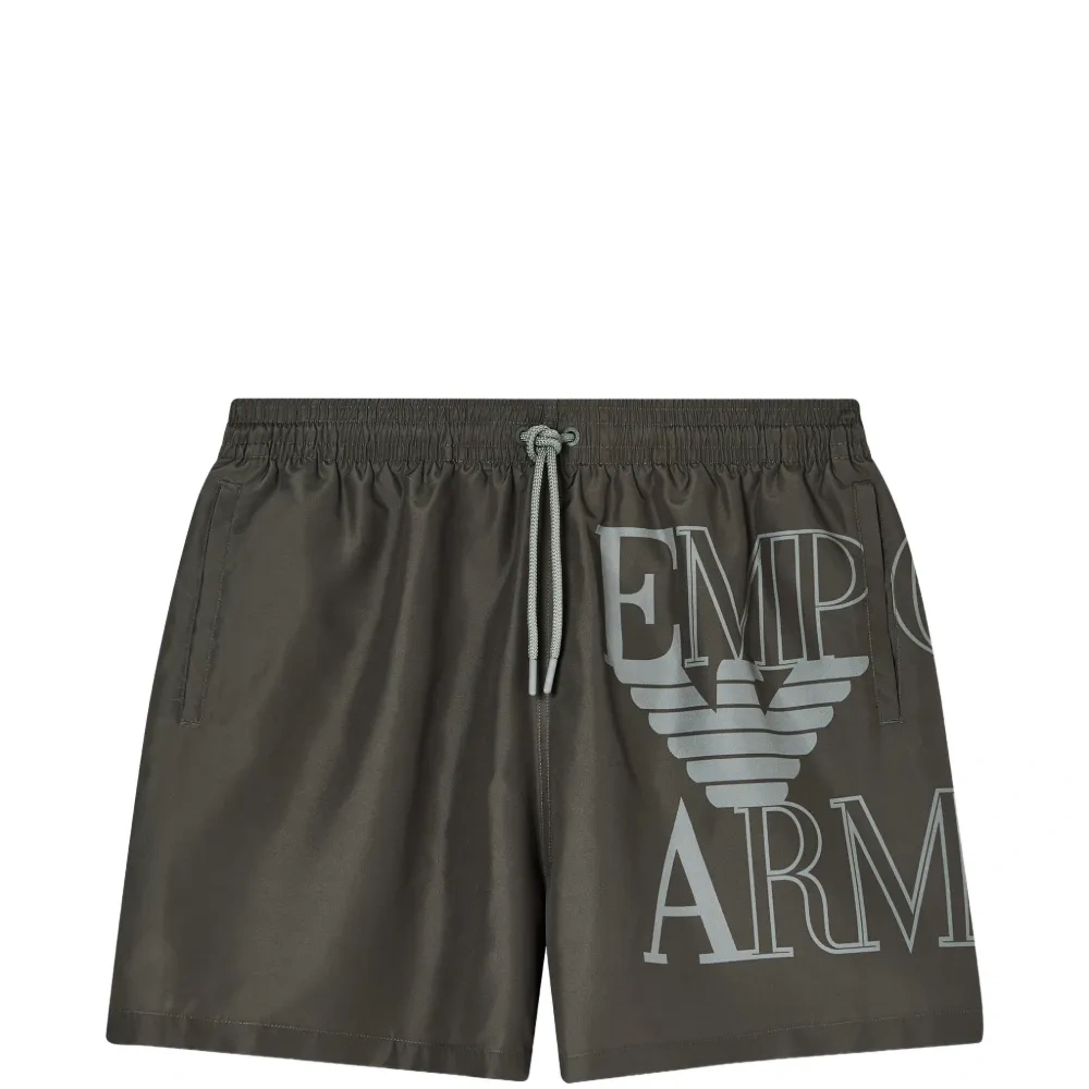 Пляжные шорты-боксеры с логотипом Пляжные шорты-боксеры с логотипом