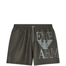 Пляжные шорты-боксеры с логотипом