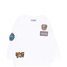 Свитшот с нашивками