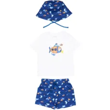 Комплект из трёх шорт с принтом