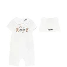 Комплект из двух боди с принтом медведя