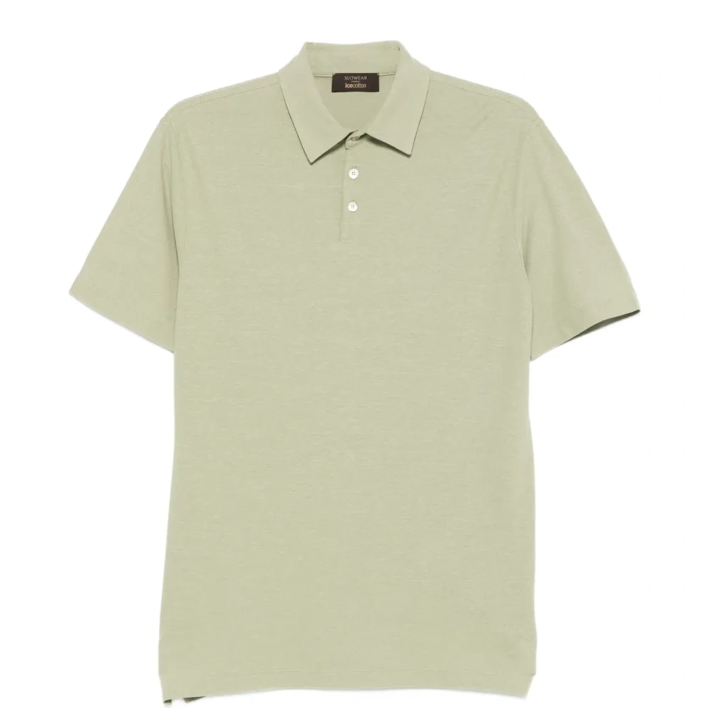 Поло на пуговицах