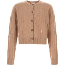 Кардиган с косами