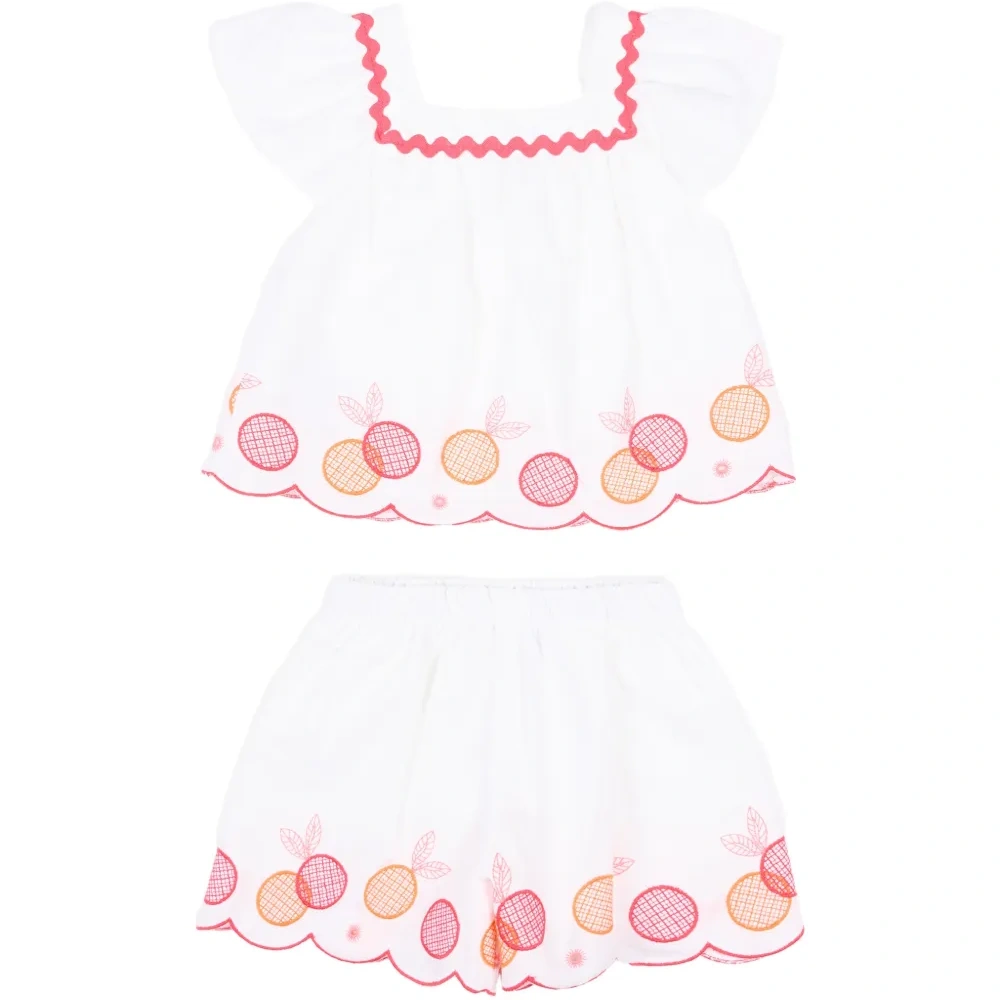 Комплект шорт с вышивкой