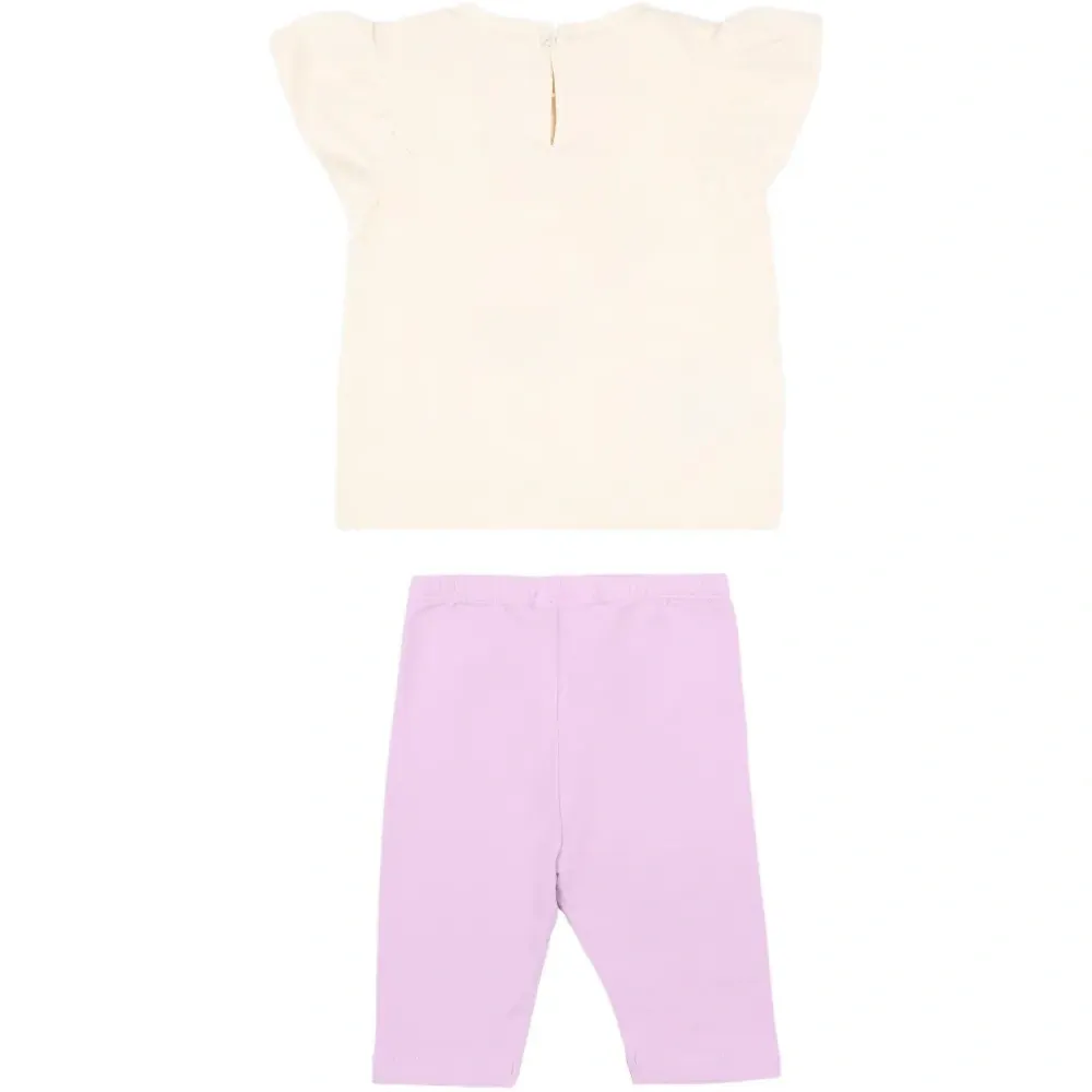 Комплект леггинсов с цветочным принтом