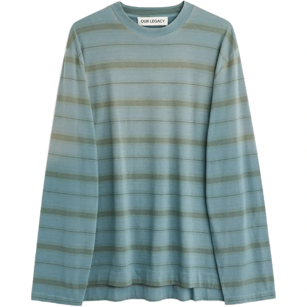 Футболка с длинными рукавами в полоску