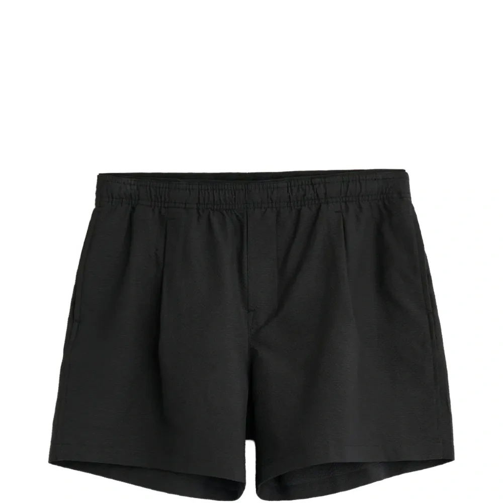 Плиссированные шорты из сеерсакера