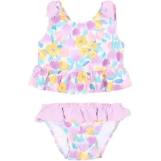 Купальник с цветочным принтом и воланами Купальник с цветочным принтом и воланами