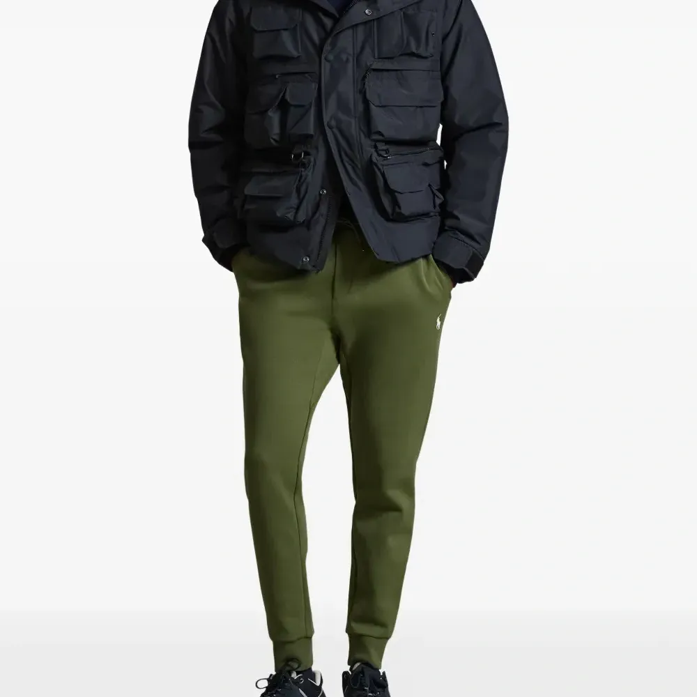 Брюки с логотипом и кулиской