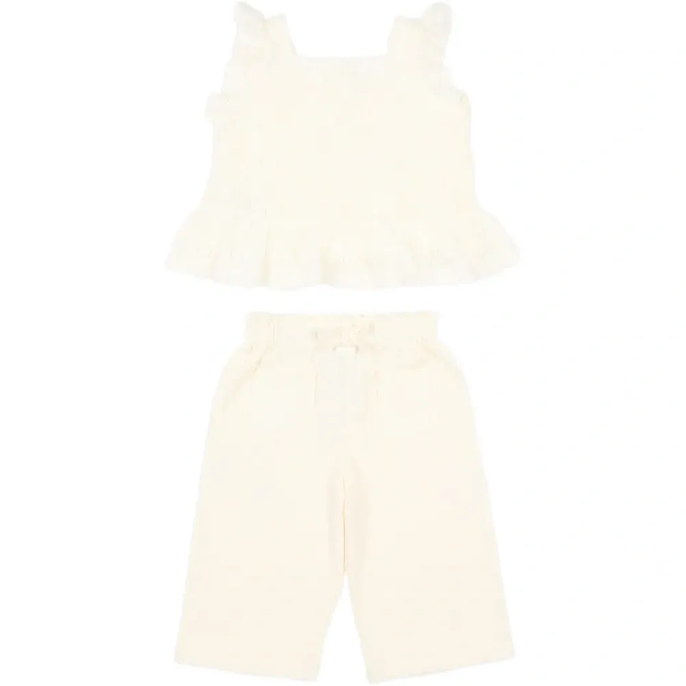 Комплект с брюками с оборками Комплект с брюками с оборками