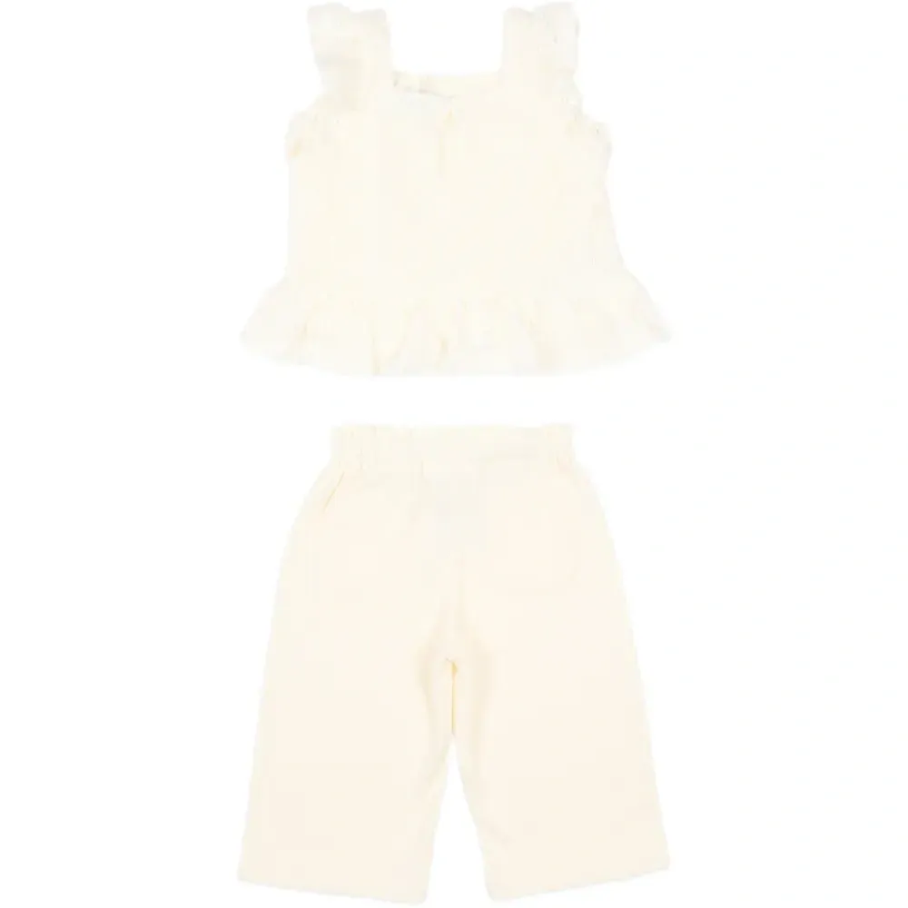 Комплект с брюками с оборками Комплект с брюками с оборками