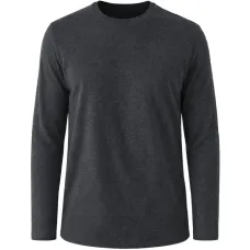 Джемпер с круглым вырезом и длинными рукавами