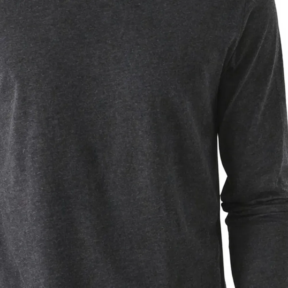 Джемпер с круглым вырезом и длинными рукавами