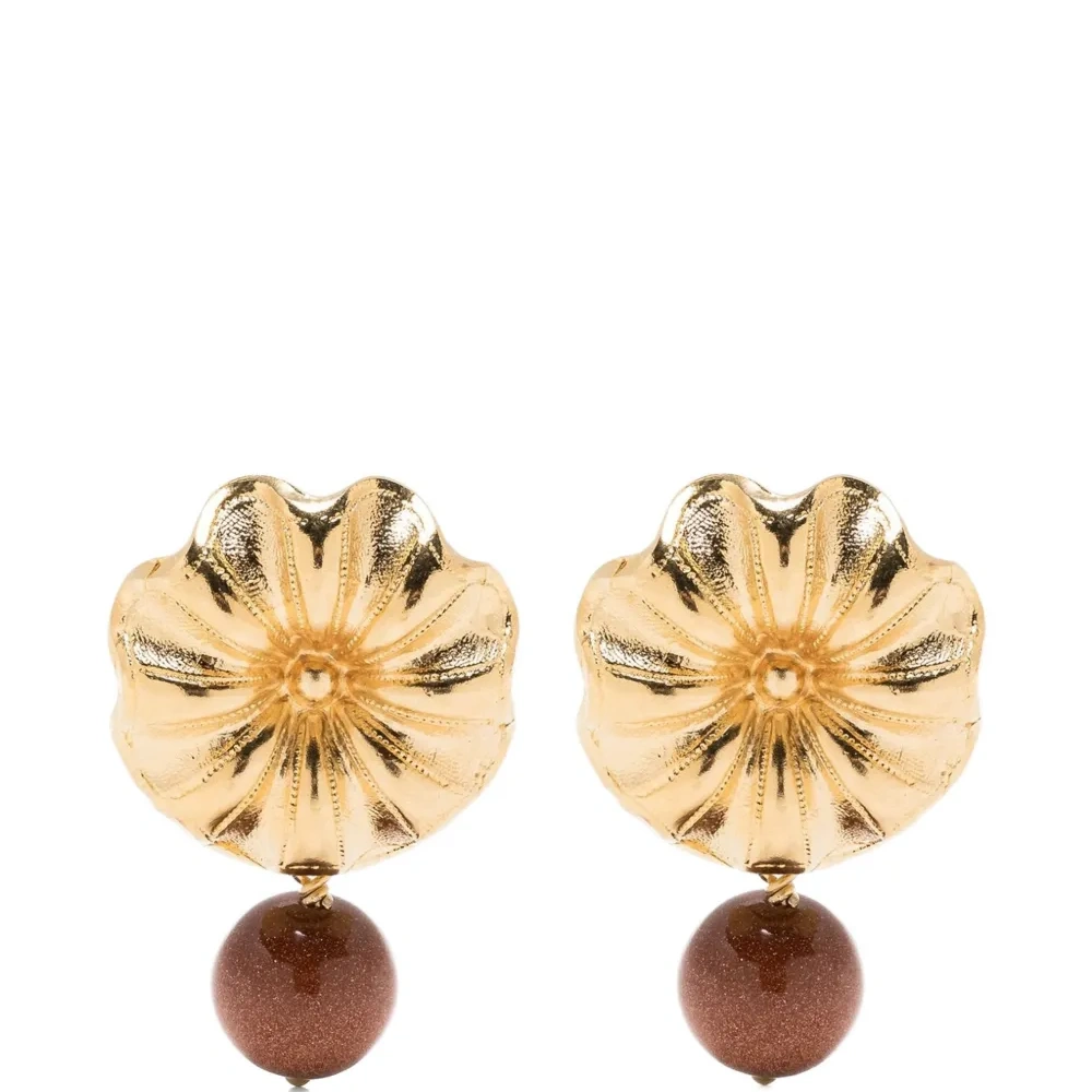 Серьги-подвески «Маргаритка»