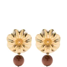 Серьги-подвески «Маргаритка»