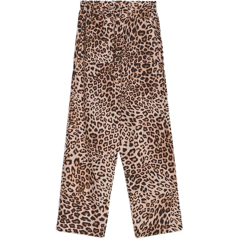 Брюки с леопардовым принтом