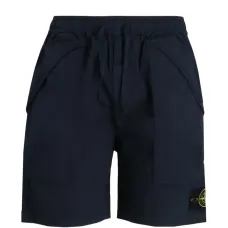 Шорты с логотипом и шнурком