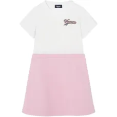 Платье с короткими рукавами