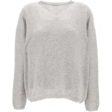 Рифлёный свитер с V-образным вырезом Рифлёный свитер с V-образным вырезом