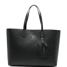 Текстурированная сумка-тоут с логотипом TH