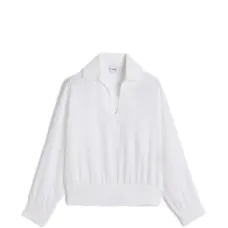 Поло с V-образным вырезом