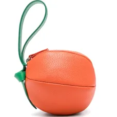 Мини-клатч оранжевого цвета