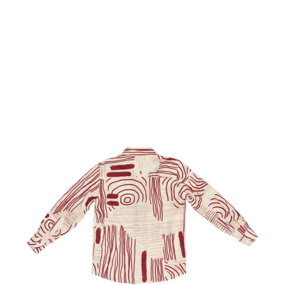 Рубашка с графическим принтом