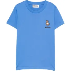 Футболка с нашивкой в виде мишки