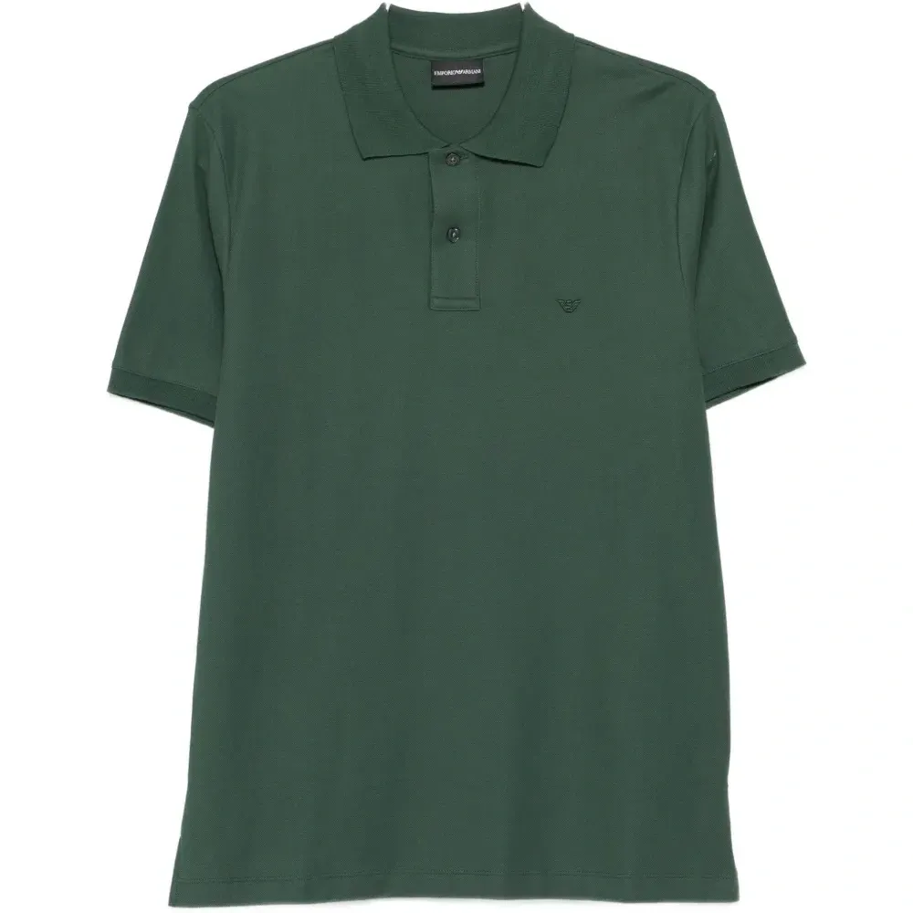 Поло с вышитым логотипом