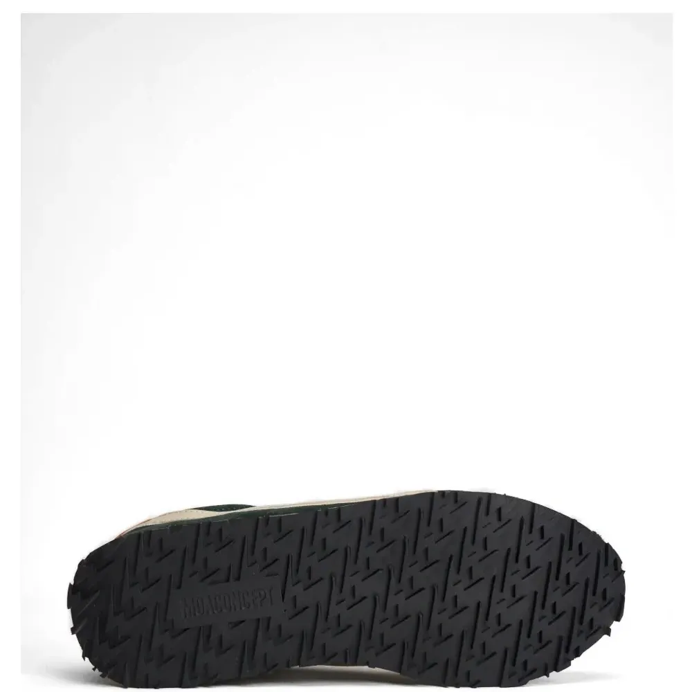 Кроссовки из замши с молнией