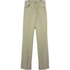 Широкие брюки с пятью карманами Широкие брюки с пятью карманами