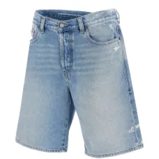 Рваные джинсовые шорты