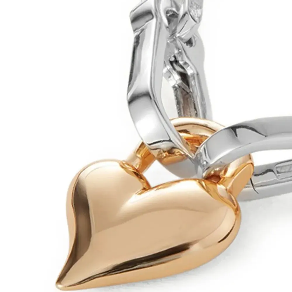 Браслет с подвеской в виде замка-сердца