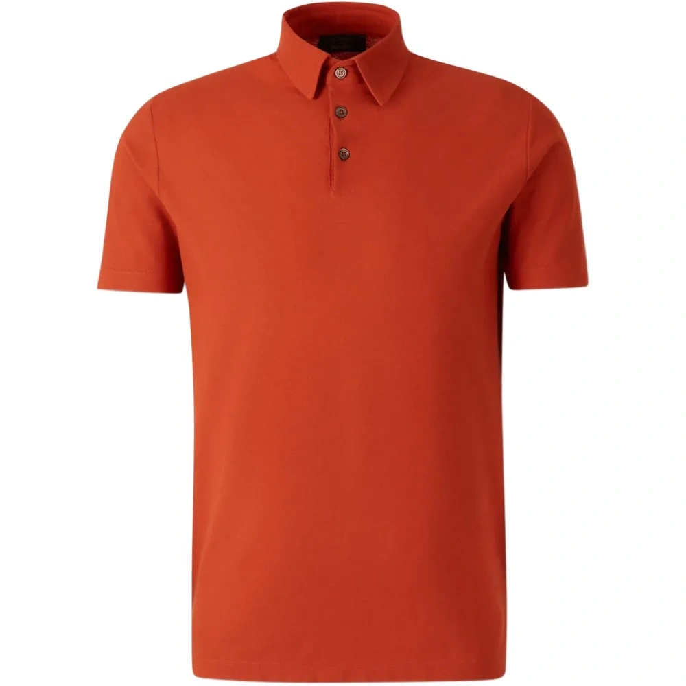 Поло на пуговицах