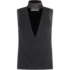 Топ с V-образным вырезом