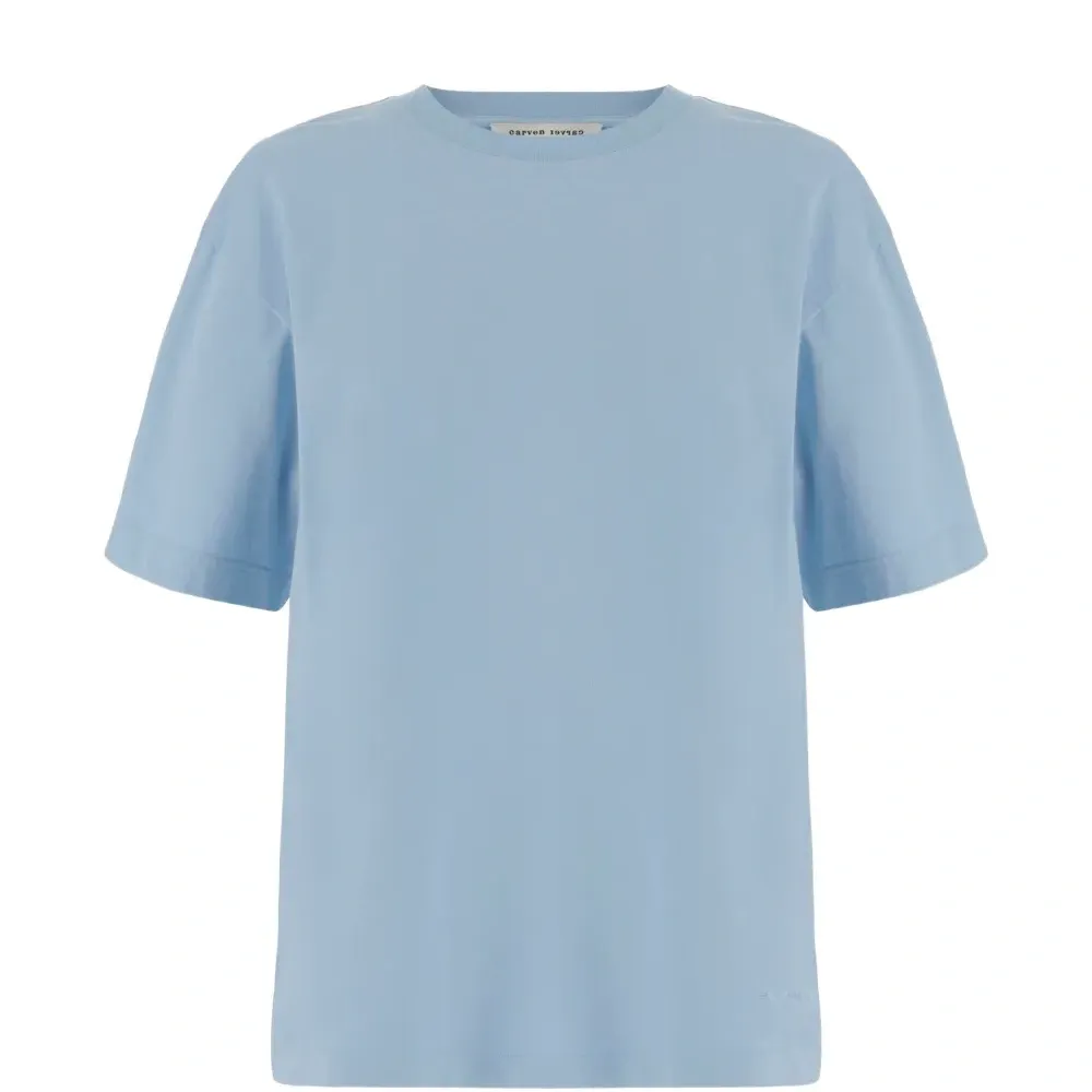 Футболка с круглым вырезом и принтом-логотипом