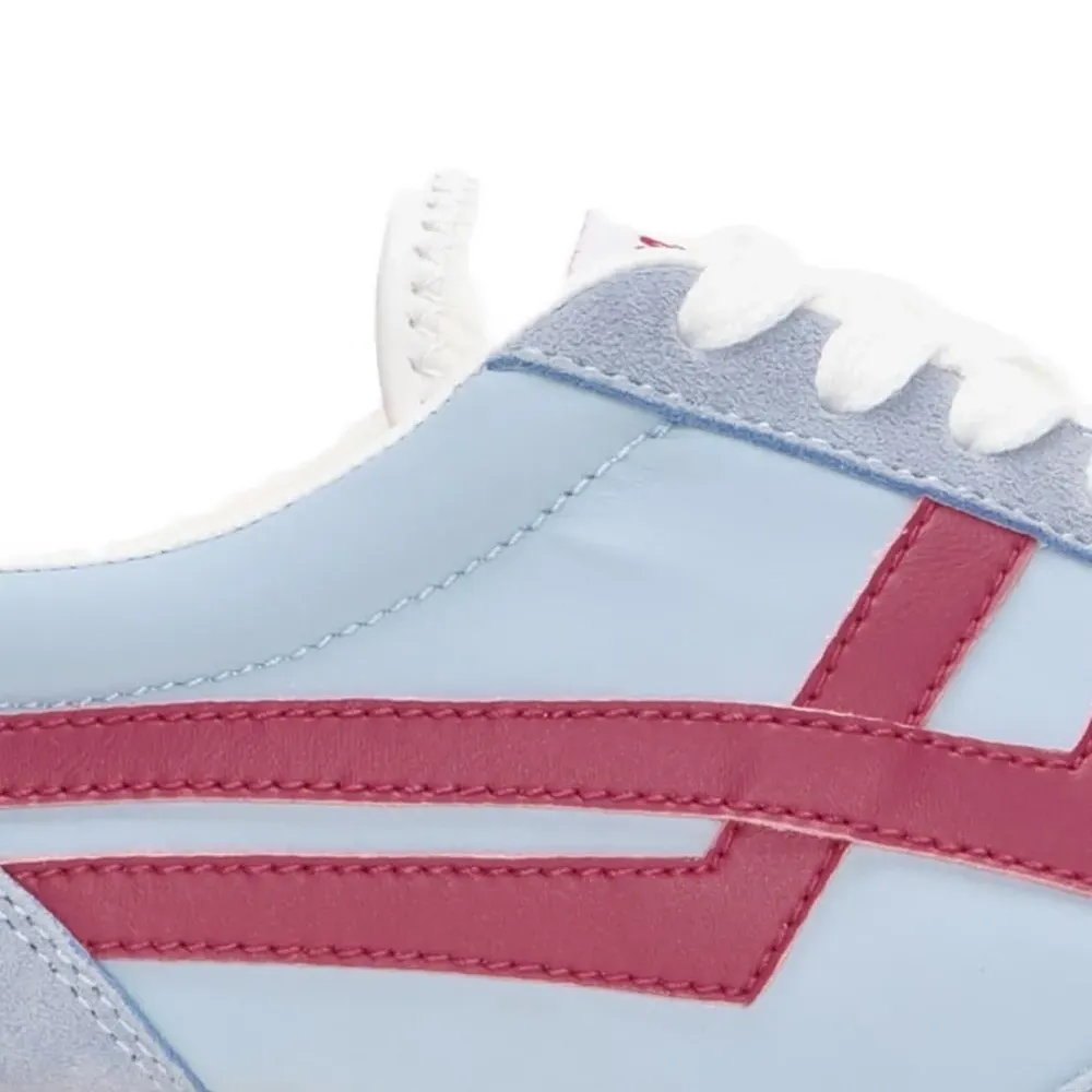 Кроссовки Racer 77 с кожаными вставками