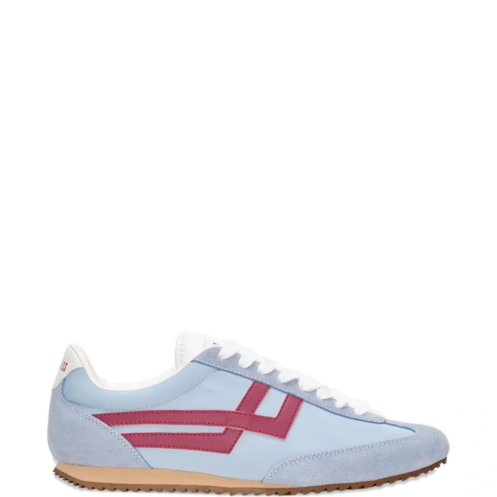 Кроссовки Racer 77 с кожаными вставками