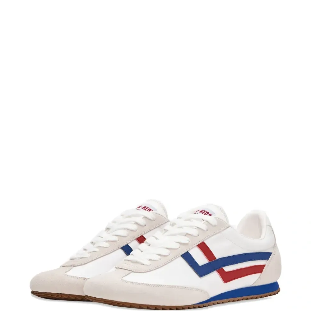 Кроссовки Racer 77 с кожаными вставками