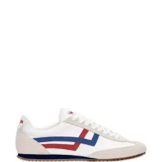 Кроссовки Racer 77 с кожаными вставками