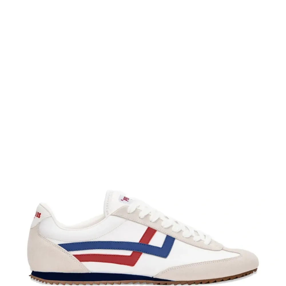 Кроссовки Racer 77 с кожаными вставками