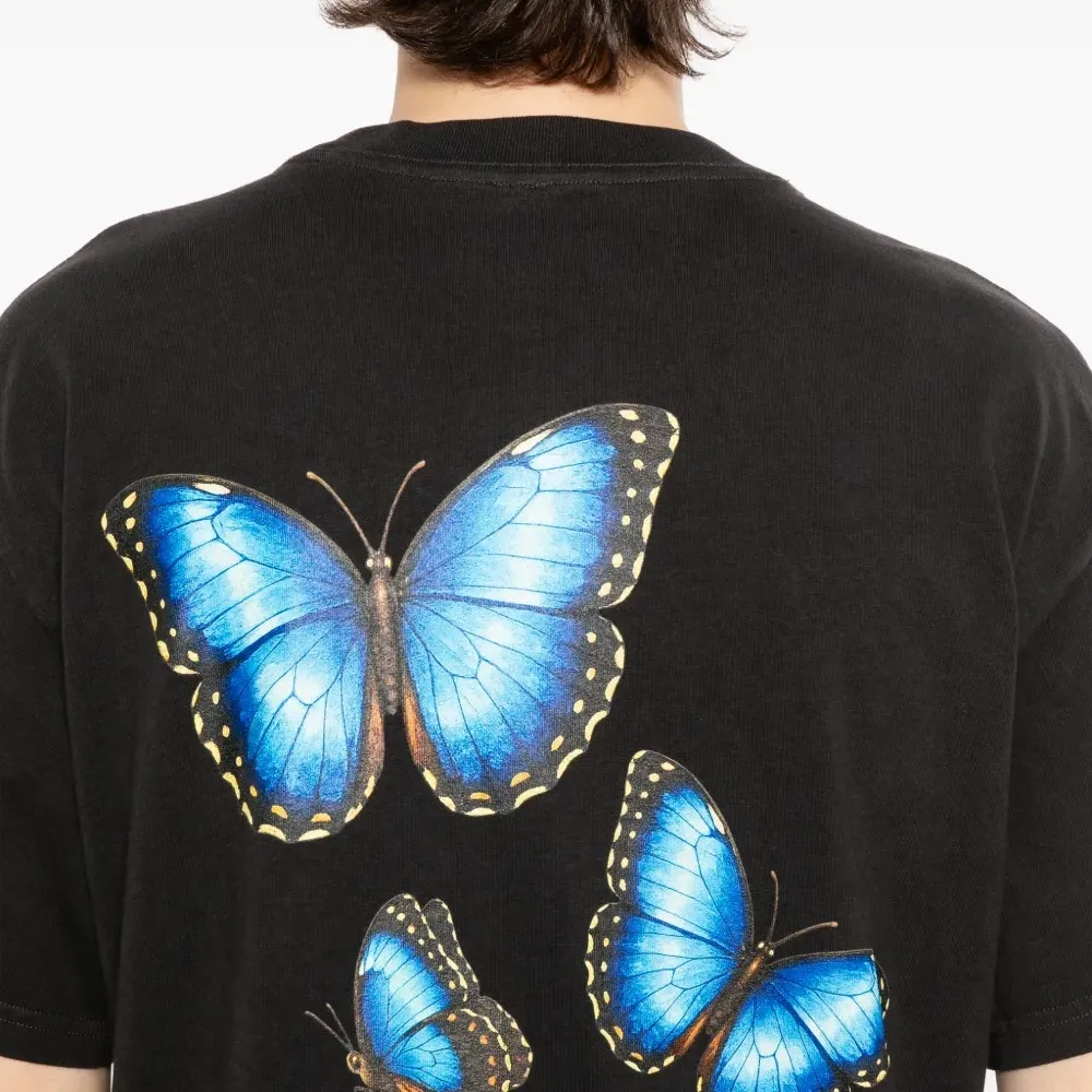 Футболка с принтом бабочек