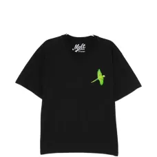 Футболка с принтом птиц