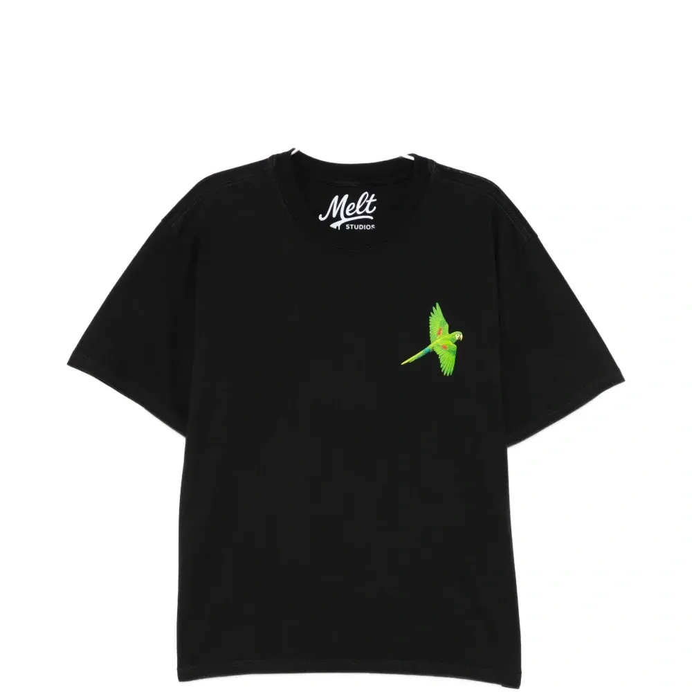 Футболка с принтом птиц