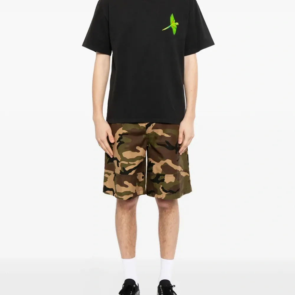 Футболка с принтом птиц