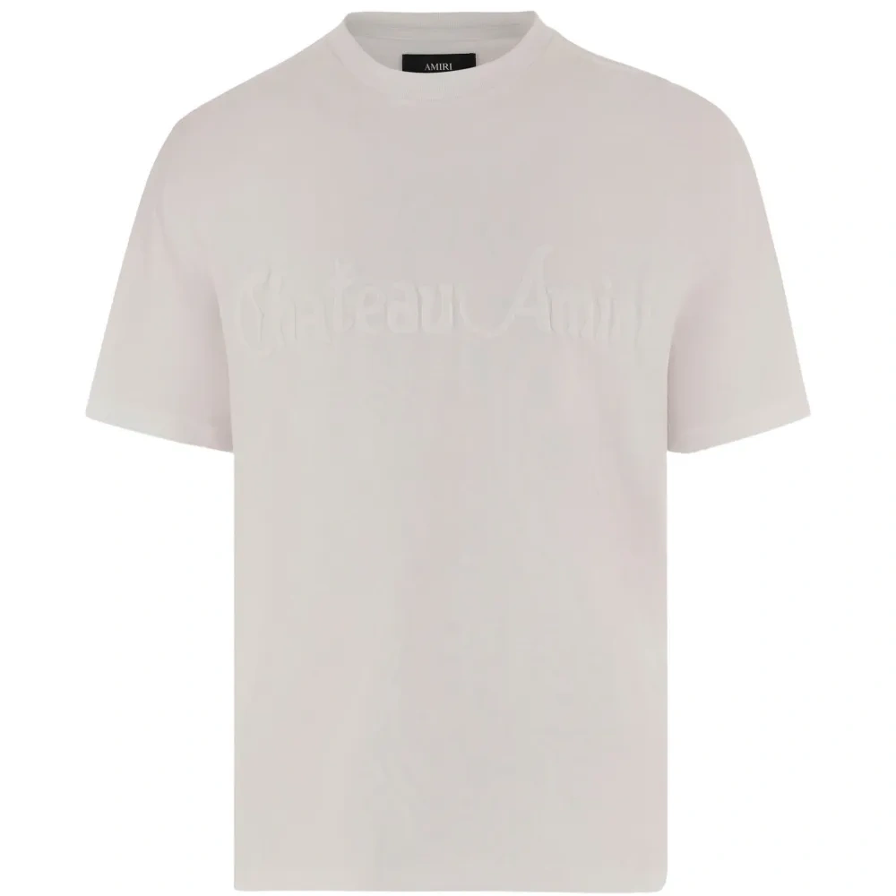 Футболка с круглым вырезом и логотипом