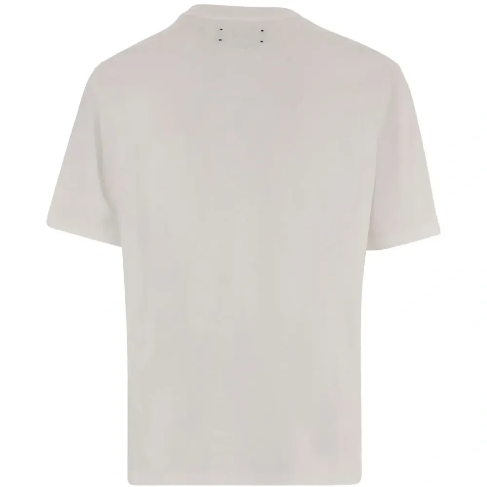 Футболка с круглым вырезом и логотипом