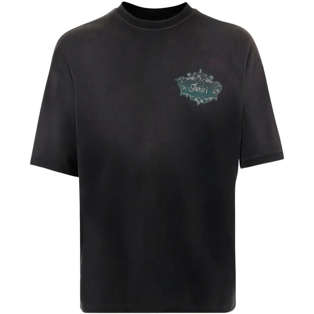 Футболка с короткими рукавами и принтом-логотипом