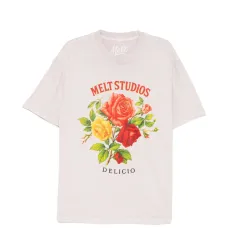 Футболка с цветочным принтом