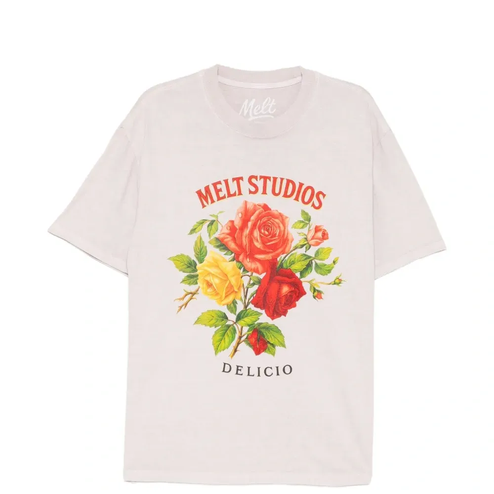 Футболка с цветочным принтом